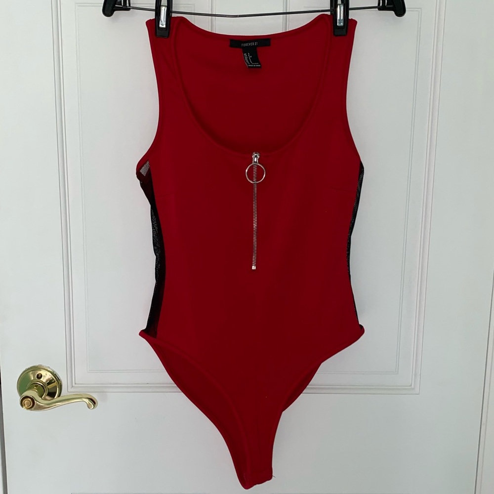 F21 BODYSUIT : SIZE S
